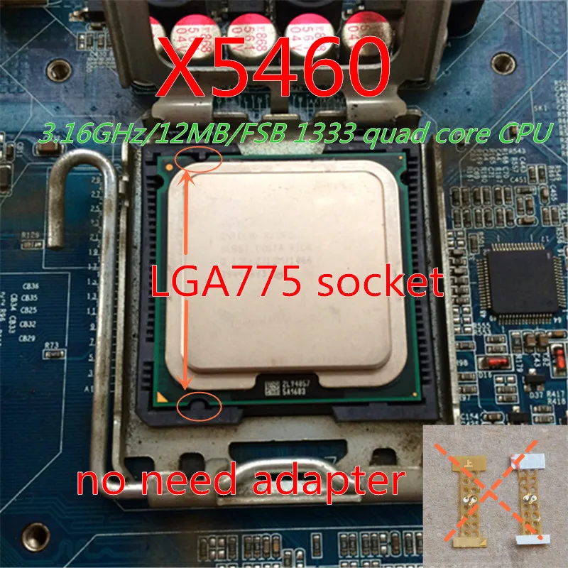 INTEL procesador INTEL XEON X5460, CPU de 3,16 GHz /12MB/1333Mhz, Quad ...