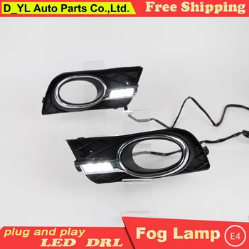 

Car Styling good quality led fog lamp for honda civic LED DRL 2011-2013 LED Daytime running light for civic Fog Light Car part.