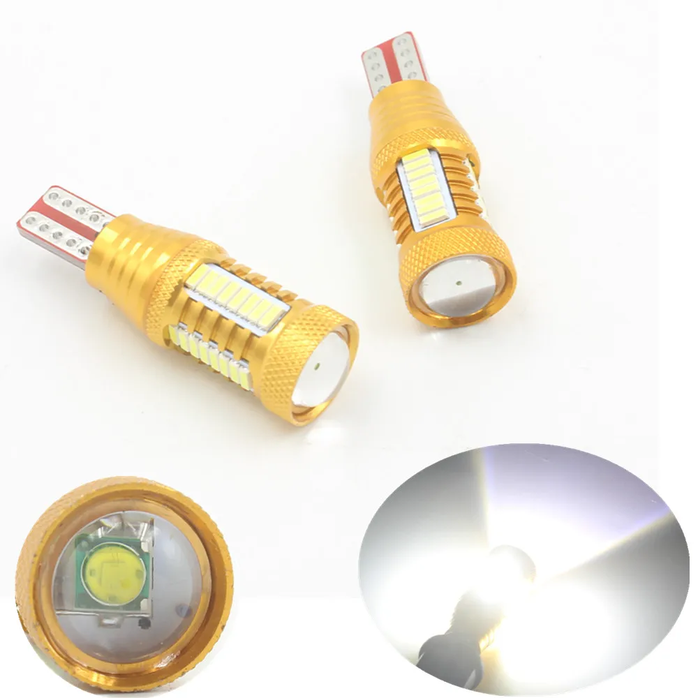 1X Тюнинг автомобилей Авто светодио дный T10 194 W5W Canbus 33 smd 5630 cree светодио дный лампочки нет ошибок светодиодные фары для парковки T10 светодио