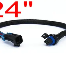 Longyue 10 шт. O2 кислородный датчик пучок-удлинитель LS1 LS2 4-контактный квадратный 60 см провода