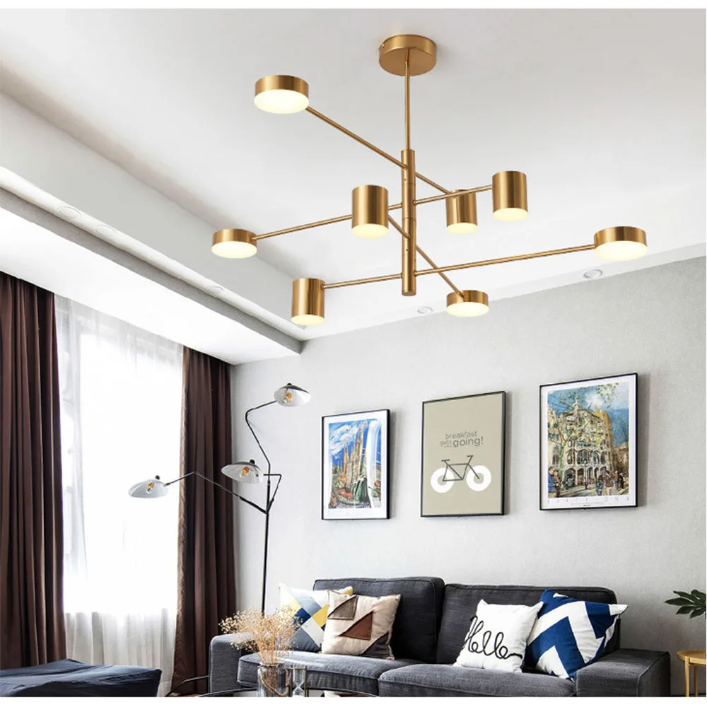 Lâmpada do Teto para Cozinha Sala de Loft Luz do Candelabro Moda Moderna Preto Ouro Branco Longa Levou Suspenso da Hall 14 teto suspenso lustre lâmpada de luz para