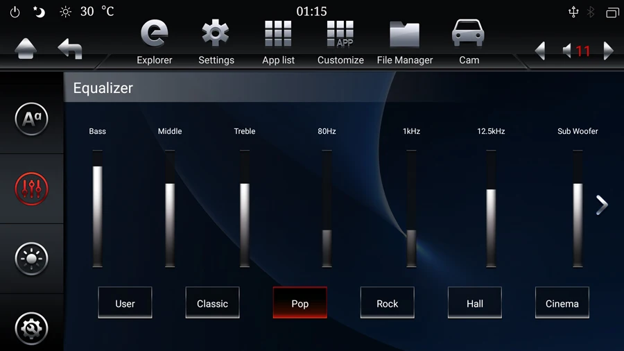 12," HD ips Голосовое управление Tesla Android 8,1 4G ram 32 GB Авто мультимедийное радио для универсального радио gps навигация bluetooth