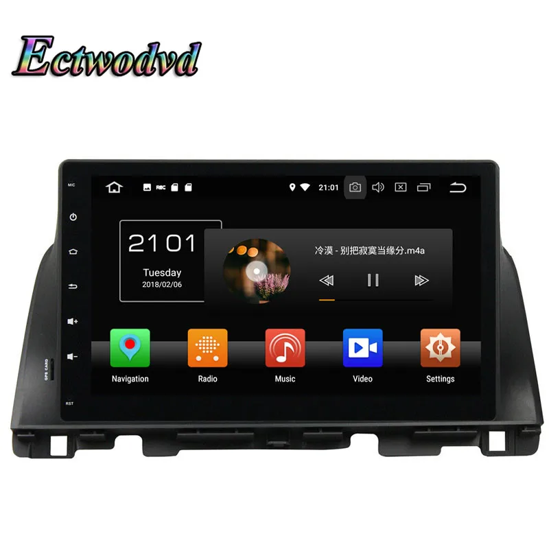 Top Ectwodvd Octa Core 4G RAM 64G ROM Android 9.0 Car Multimedia DVD Player GPS HeadUnit for KIA Optima K5 2015 4