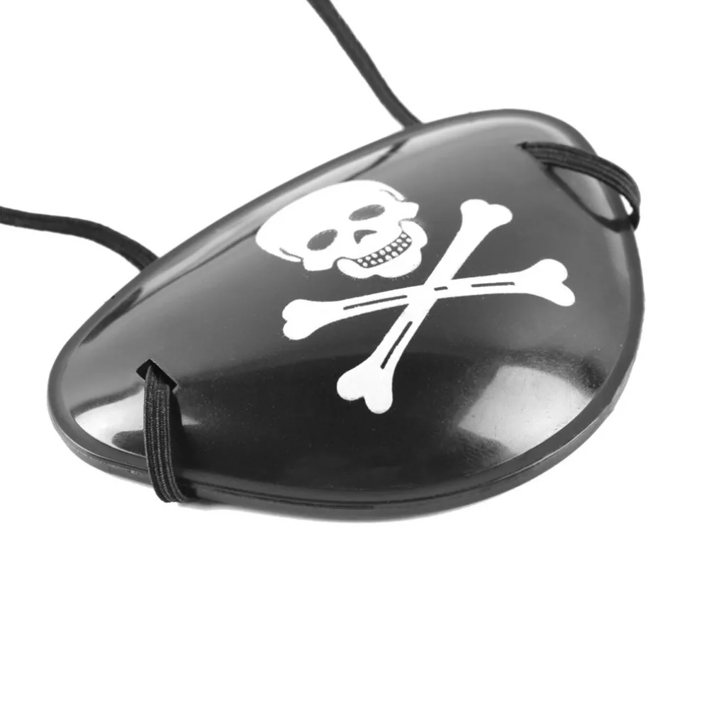 

1PC New Arrival Pirate Eye Patch Skull Crossbone Halloween Party Favor Bag Costume Kids Toy Craft Gifts Drop Shipping