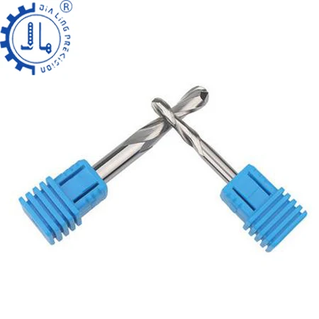 

1pc 4mm end mill two flute ballnose bits applicable for acrylic pvc mdf hard wood and so on 3d surface maching