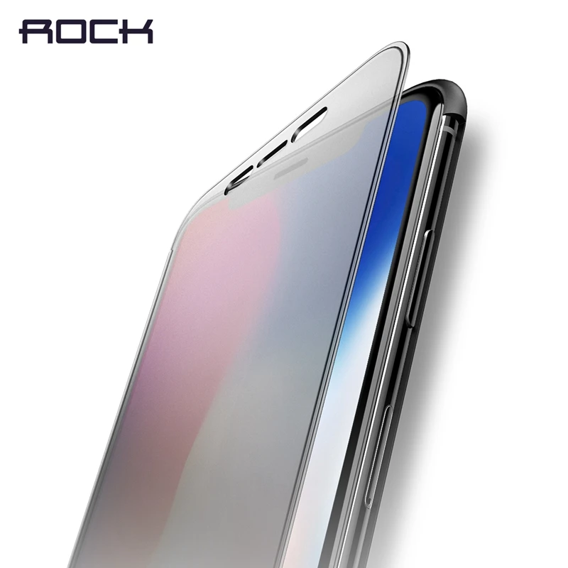 

Dr.v Series Flip Case for iPhone X 10, ROCK Transparent Invisible Full Window Flip Case for iPhone X plus flip cover for iPhone