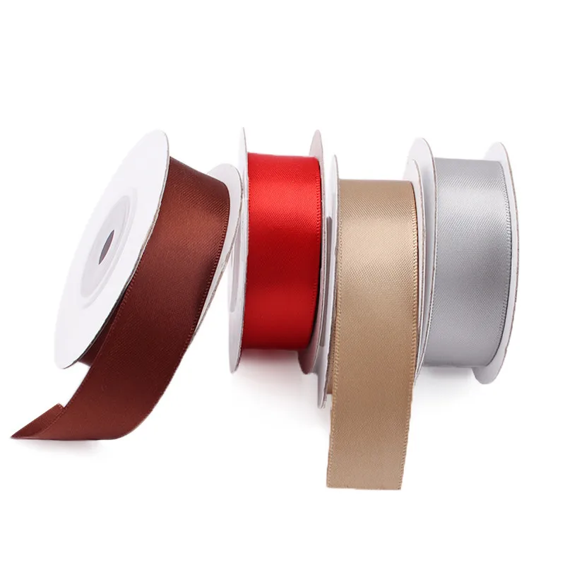 

New Lenght 5meter width 1.9cm Grosgrain Satin Ribbons for Wedding Christmas Party Decorations DIY Bow Craft Ribbons Card Gifts
