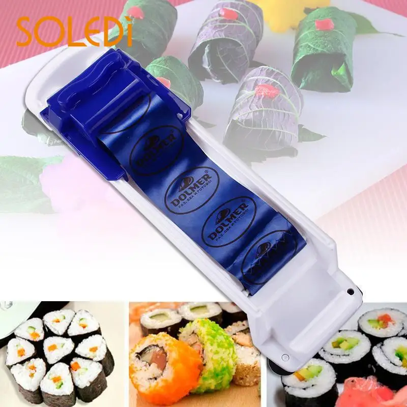 

Sushi Roller Machine Kitchen Grape/Cabbage Leaf Rolling Tool Roll Maker Gadget Sushi Maker Tools Home Kitchen Accessories