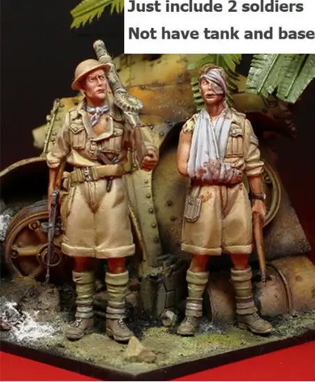 

1/35 Resin Figure Building Kit British Soldiers (no base)