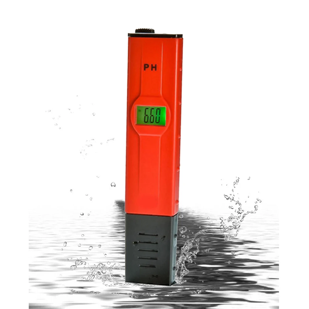 PH тестовый er Pen красный PH-метр 0-14PH карандаш тестовая ручка автоматическая