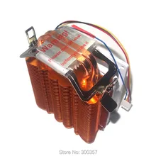 4 Pin Desktop Computer PC 2 heatpipe Universal CPU Cooler computer CPU fan lga755/LGA1150/1155/1156/1366/AM2/AM3