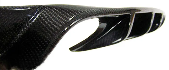 V STYLE Real CARBON FIBER REAR DIFFUSER FOR BMW 3-SERIES E92 E93 M3 BUMPER 2007-2013