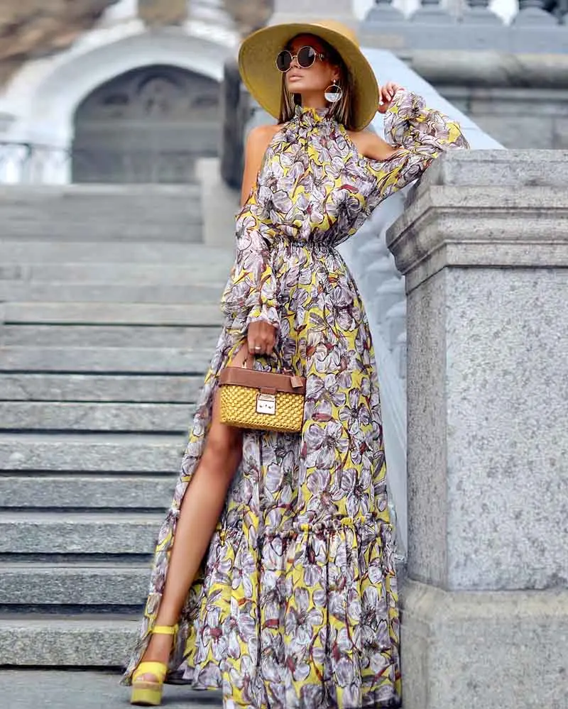 FREE SHIPPING 2021 Boho Maxi Dress JKP4363