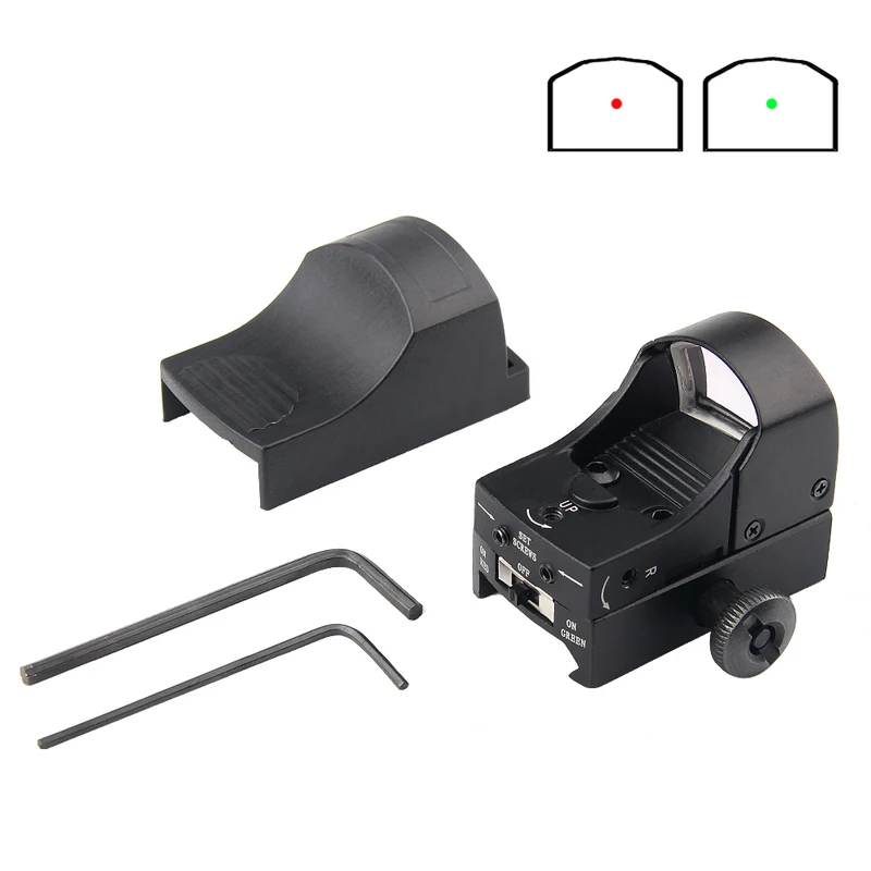 Hunting Mini Red Green Dot Scope Reflex Sight With OnOff Switch For Tactical Airsoft Shooting RL5-0006-18