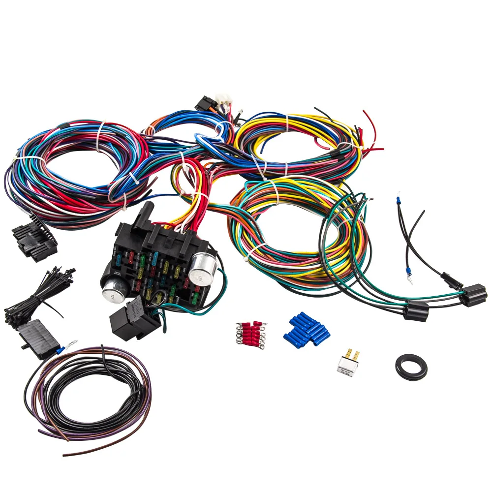 21 Circuit Wiring Harness Hot Rod Universal Wire Kit For Chevy Universal Ford Wiring Harness 21 Circuit Street Hot rod Universal on Aliexpress.com | Alibaba ...