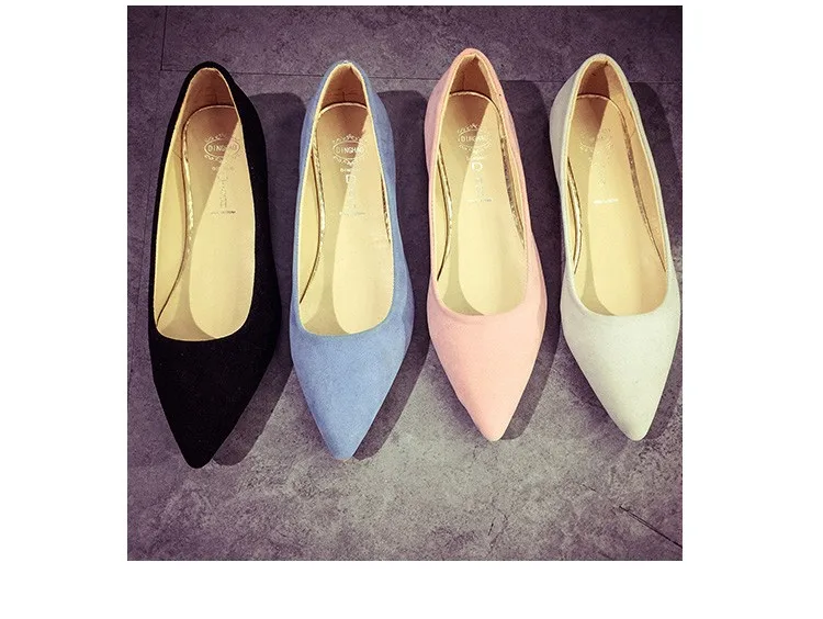 womens pointed flat shoes