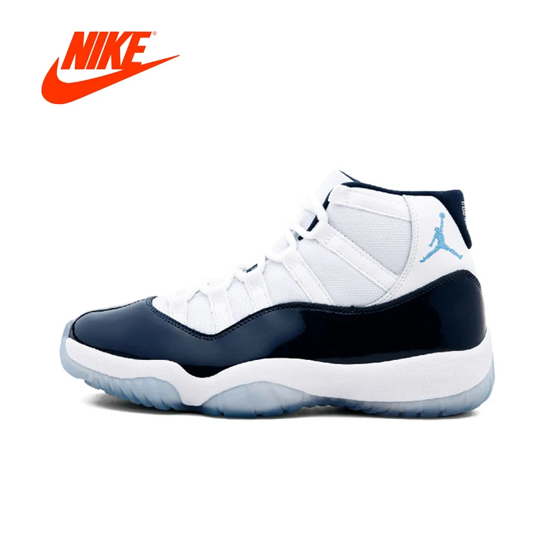 

Original New Arrival Authentic Nike Air Jordan11 Retro Win Like 96 Men's Basketball Shoes Sport Outdoor AJ11 Sneakers 378037-123