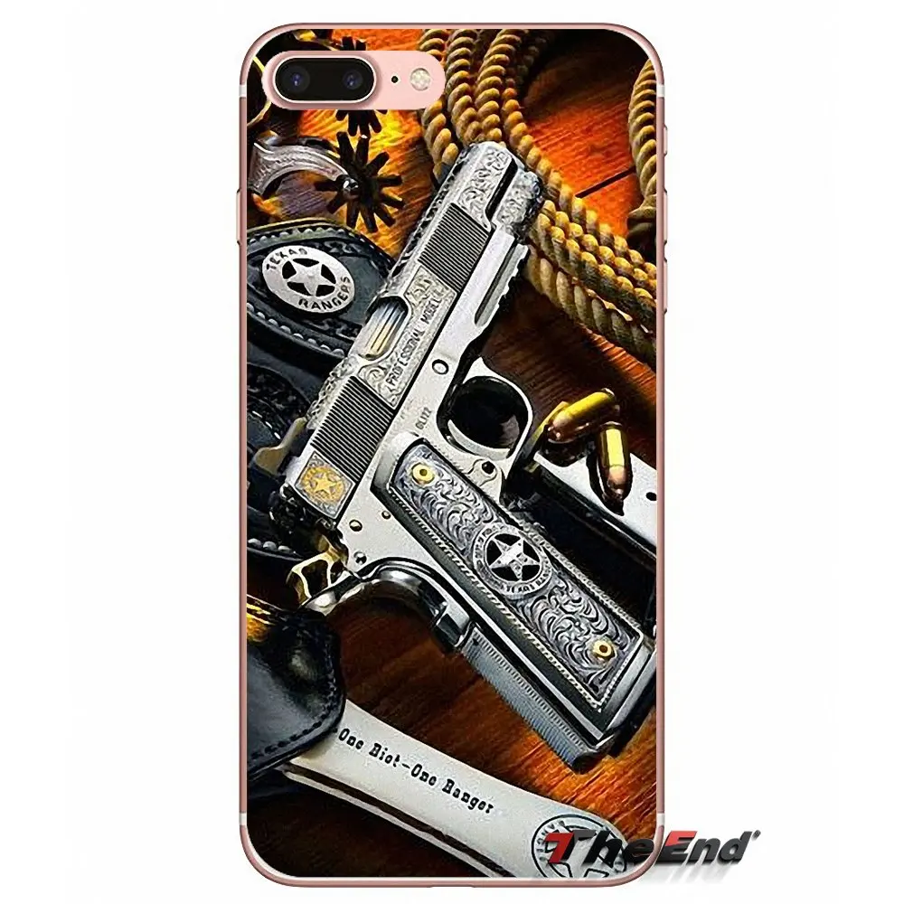 

Pistolas Glock weapon gun Bullet TPU Cover For iPhone X 4 4S 5 5S 5C SE 6 6S 7 8 Plus Samsung Galaxy J1 J3 J5 J7 A3 A5 2016 2017