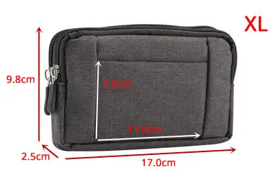 apple silicone case CHEZVOUS Cao Bồi Vải Điện Thoại Pouch Belt Clip Túi cho iPhone Samsung Xiaomi Huawei Trường Hợp 2 Dây Kéo Thẻ Túi Thắt Lưng Túi phổ clear phone cases