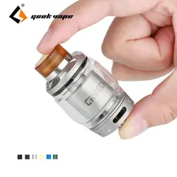 2 шт./лот GeekVape Creed RTA электронной сигареты 6,5 мл распылителя 30 мм бак RTA с двойной пост построить двухслойные и винт-Топ Открытый верх