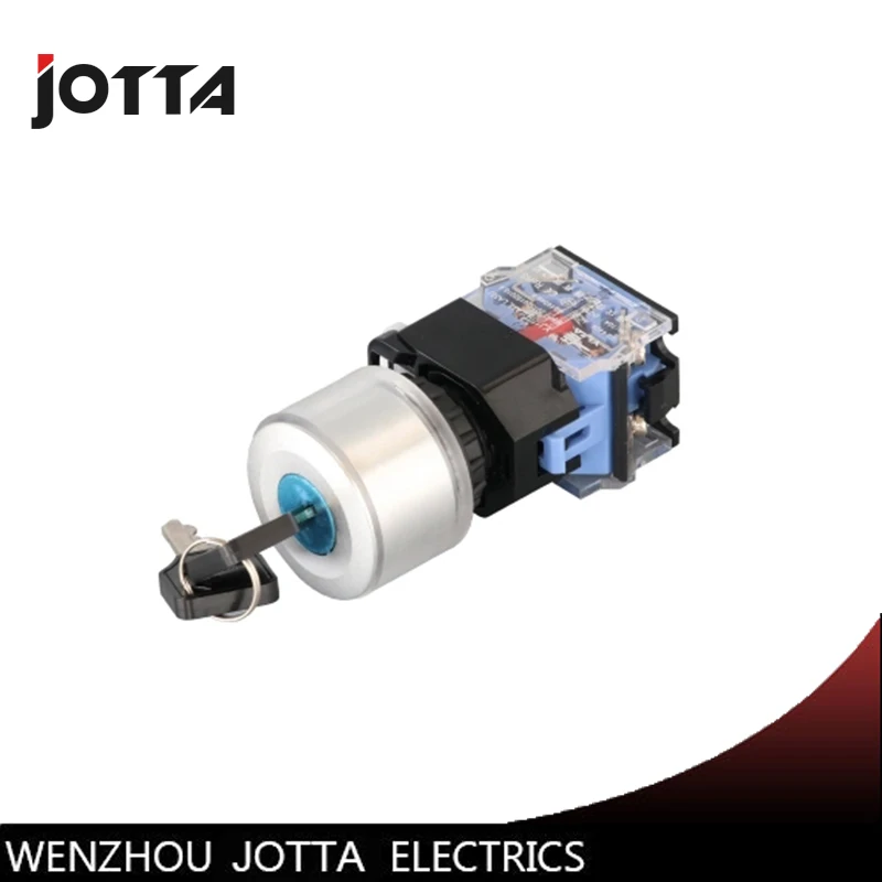 

LA38-11Y/22/30 2 position momentary key-lock push button switch