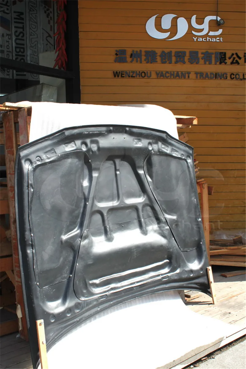 1998-2001 Subaru Impreza WRX STI 5-6th CW Style Hood Bonnet CF (6)