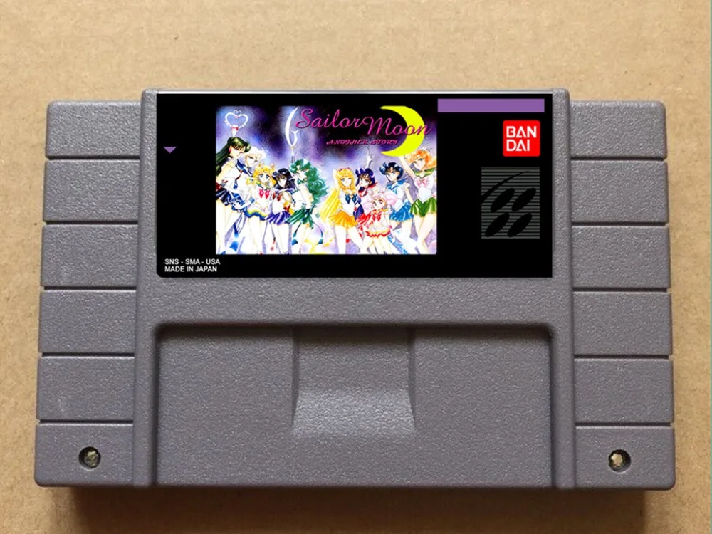 

Sailor Moon Another Story USA- NTSC version 16 bit 46 pins video games !