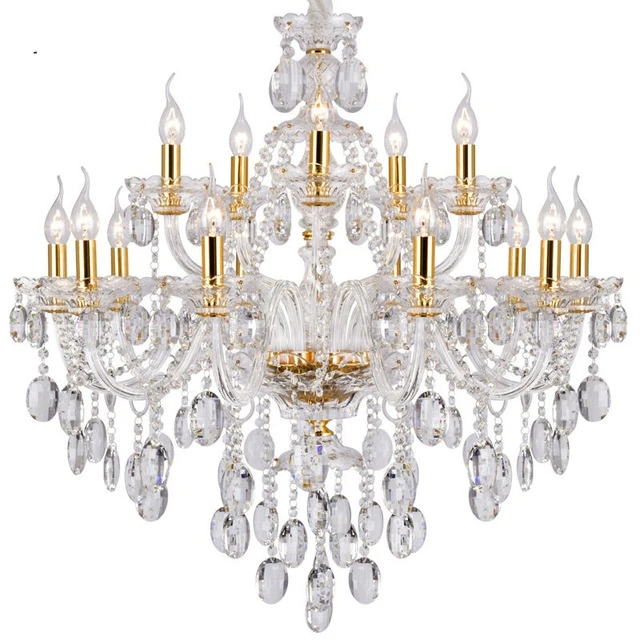 

modern Luxury Crystal chandelier ceiling lamps lights for Living Room kitchen de jantar cristal Light Fixture Wedding Decoration
