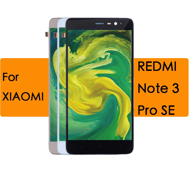 

5.5" Lcd Display Touch Screen Digitizer Assembly White Frame For Xiaomi Redmi Note 3 Pro Se Special Edition Lcd 152mm
