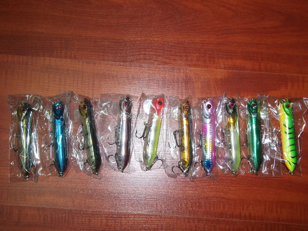 

popper fishing lure 18g 94mm 10 pieces/lot free shipping