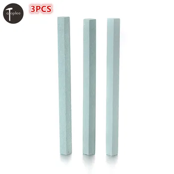 

3PCS 120#,240#,320# Kitchen Knife Sharpener Green Silicon Carbide Sand Sharpening Stone Durable Oil Stone Cutting Tools
