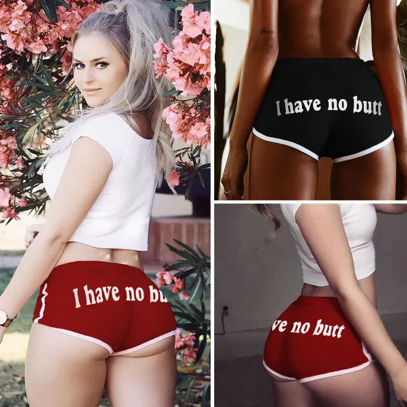 

Womens Summer Shorts Fitness Beach Casual Short Pants Trousers Clothes Casual Bodycon Letter Cotton Short Pants
