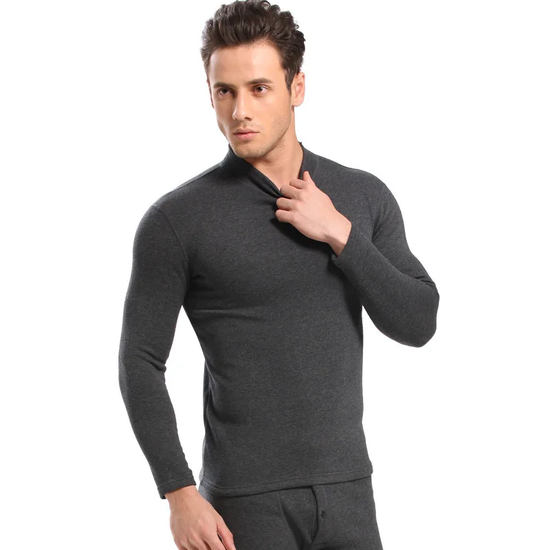 Thicken thermal underwear men's long johns men winter underwear men underwear sets sleepwear male warm plus size L-XXXL