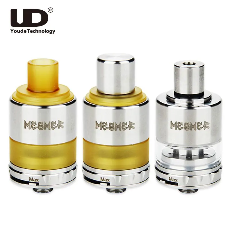 

100% Original Youde UD Mesmer-DX Tank 2ml Capacity Mesmer-DX Top Filling Atomizer With Bottom Airflow Control System