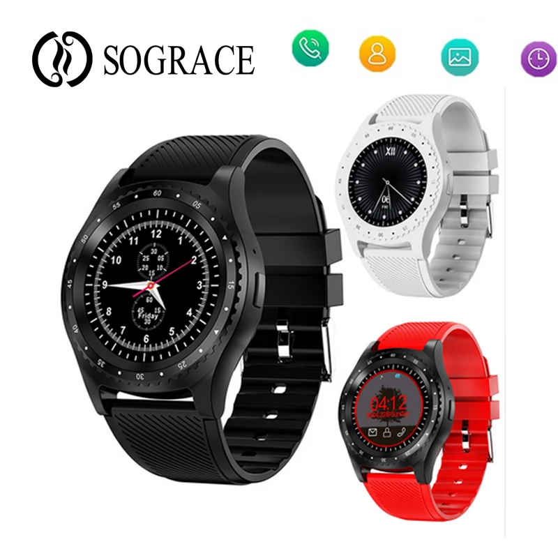 

New L9 GS8 Sport Smart Watch With Camera Support Stopwatch Bluetooth Smartwatch Wristwatch For Android IOS Phone PK V8