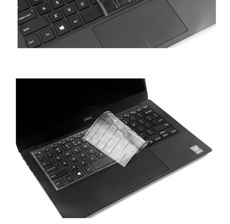 Для Dell xps 13 9350 9343 Новинка 13,3 15 дюймов ноутбук клавиатура Обложка протектор