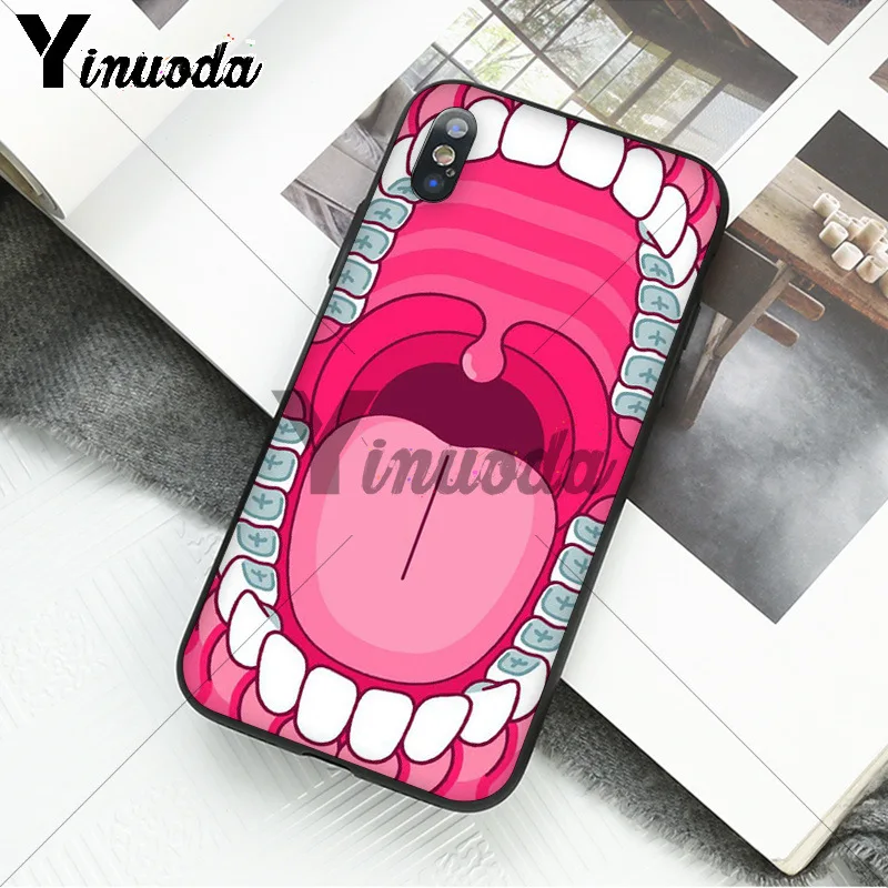 Cartoon Tooth Nurse Doctor Dentist Stethoscope Tooth Injections