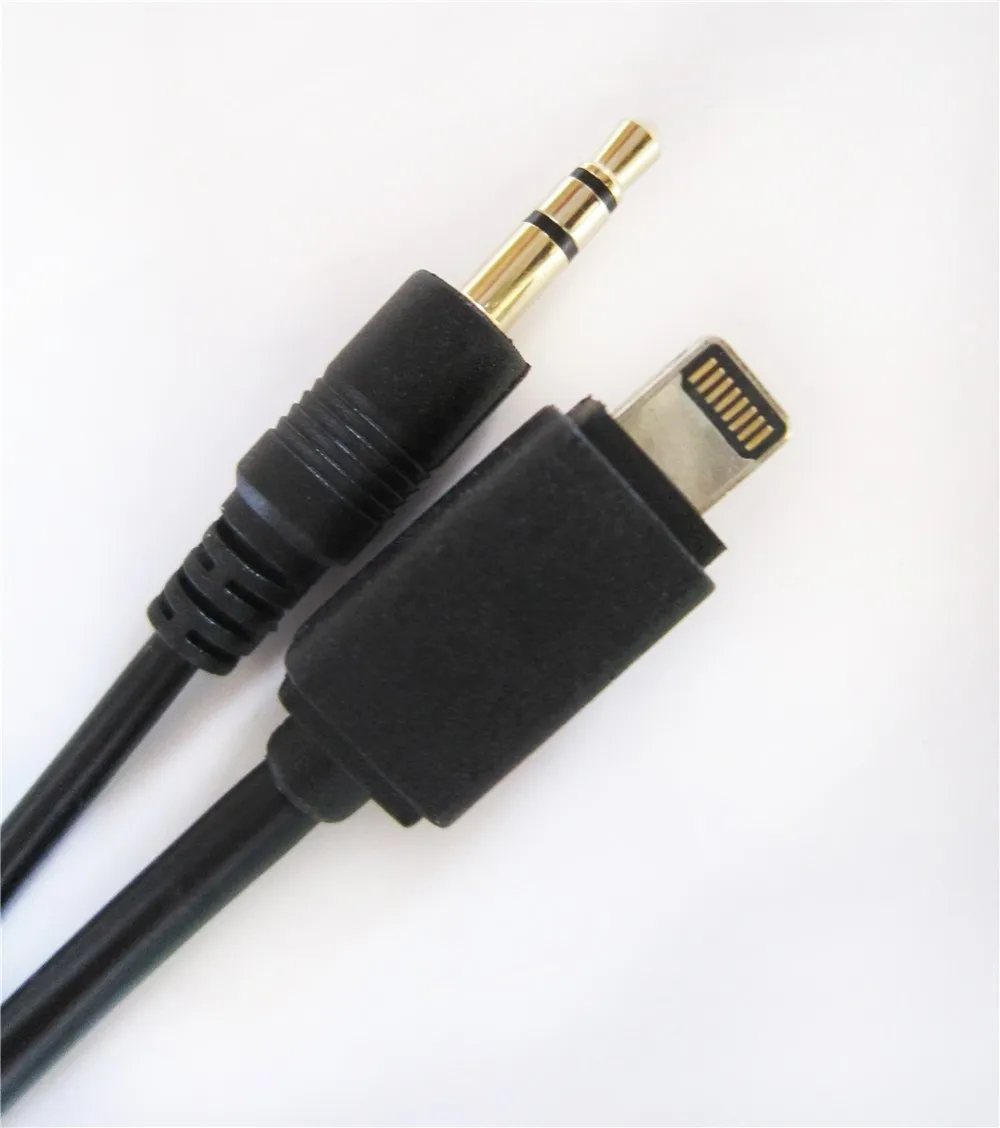 USB 3.5MM AUX Interface Cable Adapter To BMW&MINI Ipod Iphone 5 5S 5C Lighting3