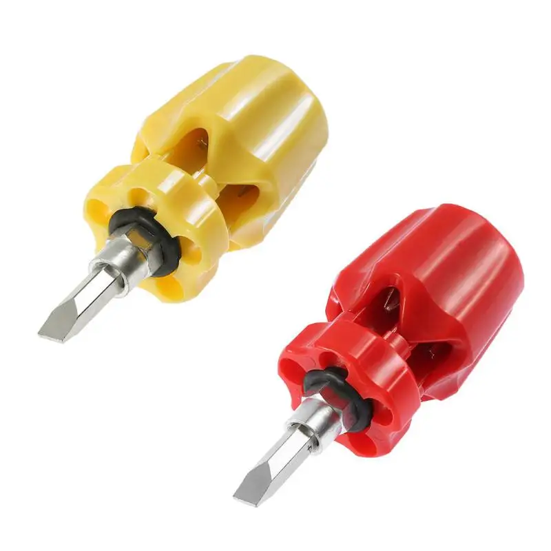 6 in 1 Multi function Mini Screwdriver Kit Steel Head Plastic