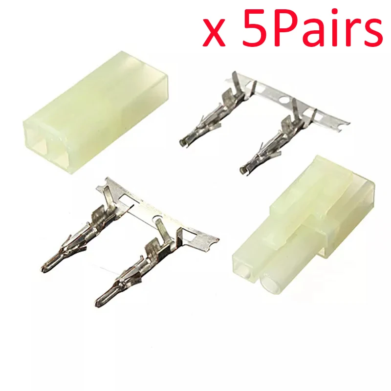 Connecteurs Mini Tamiya 5 paires pour batterie RC Lipo mâle femelle