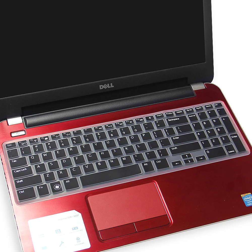 Силиконовый защитный чехол для клавиатуры Dell Inspiron 15 15R N5110 M511R M5110 5521 M531R 5537 3537 3521 15VD