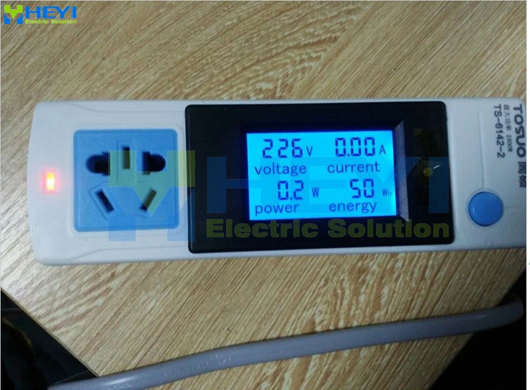 LED AC power monitor energy metering Tipical Case 4