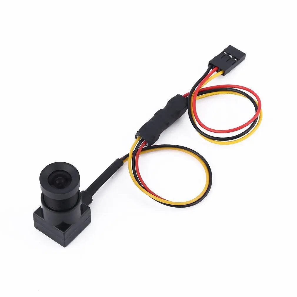 

Mini Wide Angle FPV Camera 700 TVL 3.6mm PAL Recording for Quadcopter
