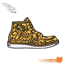 На заказ обувь Приключения EMBROIDERIED патч термоклейкие для одежды маленькие милые украшения значок аппликация вышитая эмблема