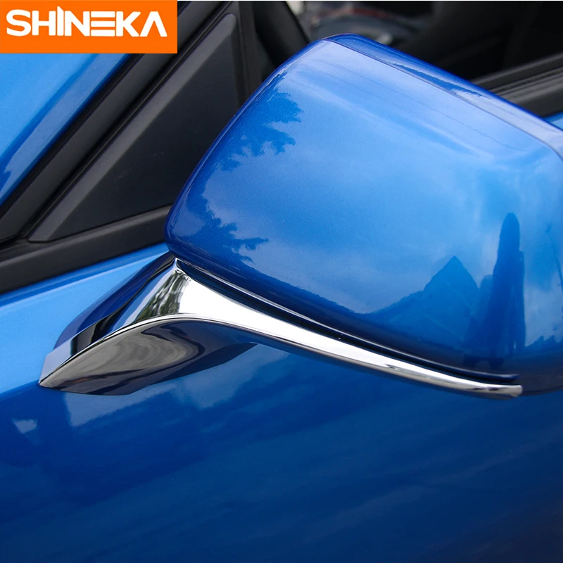 Боковая крышка зеркала заднего вида SHINEKA из углеродного волокна Накладка для