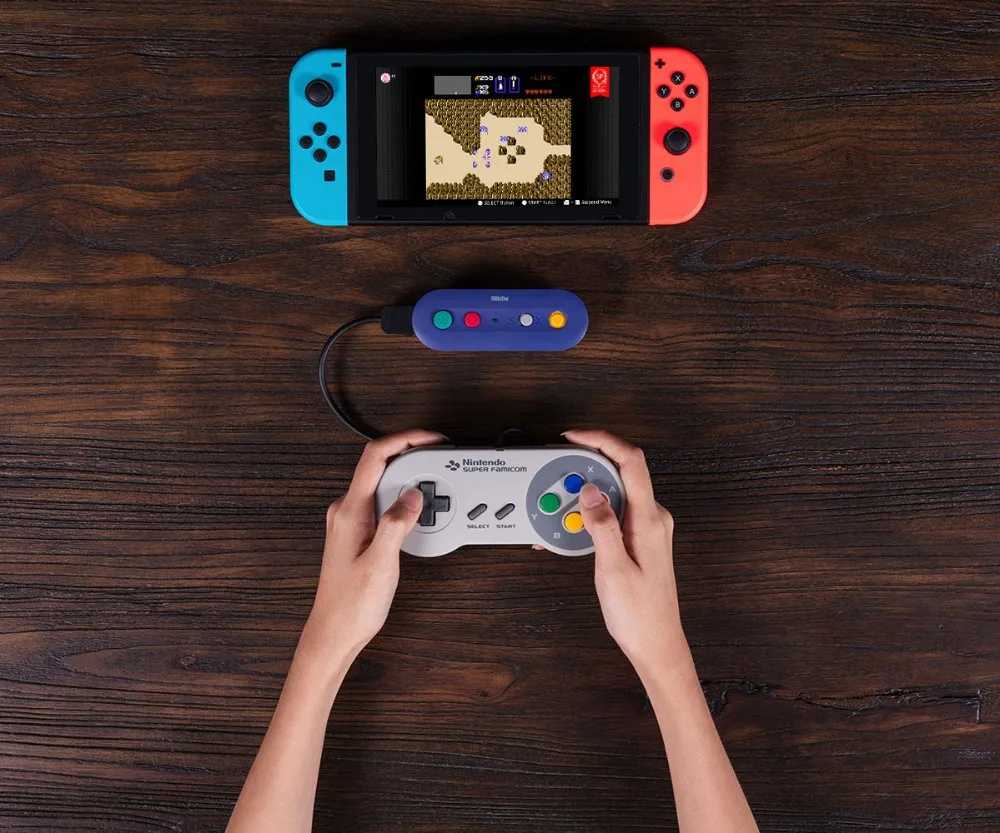 8 bitDo GBros беспроводной адаптер для NES SNES SF-C Classic Edition wii Classic для Nintend переключатель Gamecube проводной контроллер