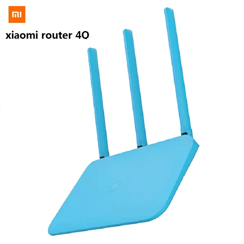 Xiaomi маршрутизатор xiaomi mi 4Q беспроводной 2 4 г 450 Мбит/с 3 антенны Wi Fi один широкий