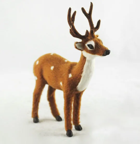 

free shipping deer figurine and deer figure for gift and decoration