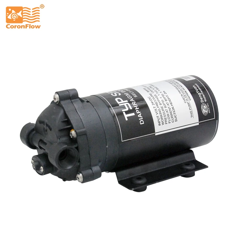 Online Bomba de refuerzo de agua RO autocebante de corona Water 100 gpd en sistema de ósmosis inversa para pozo, tanque de almacenamiento SP2600