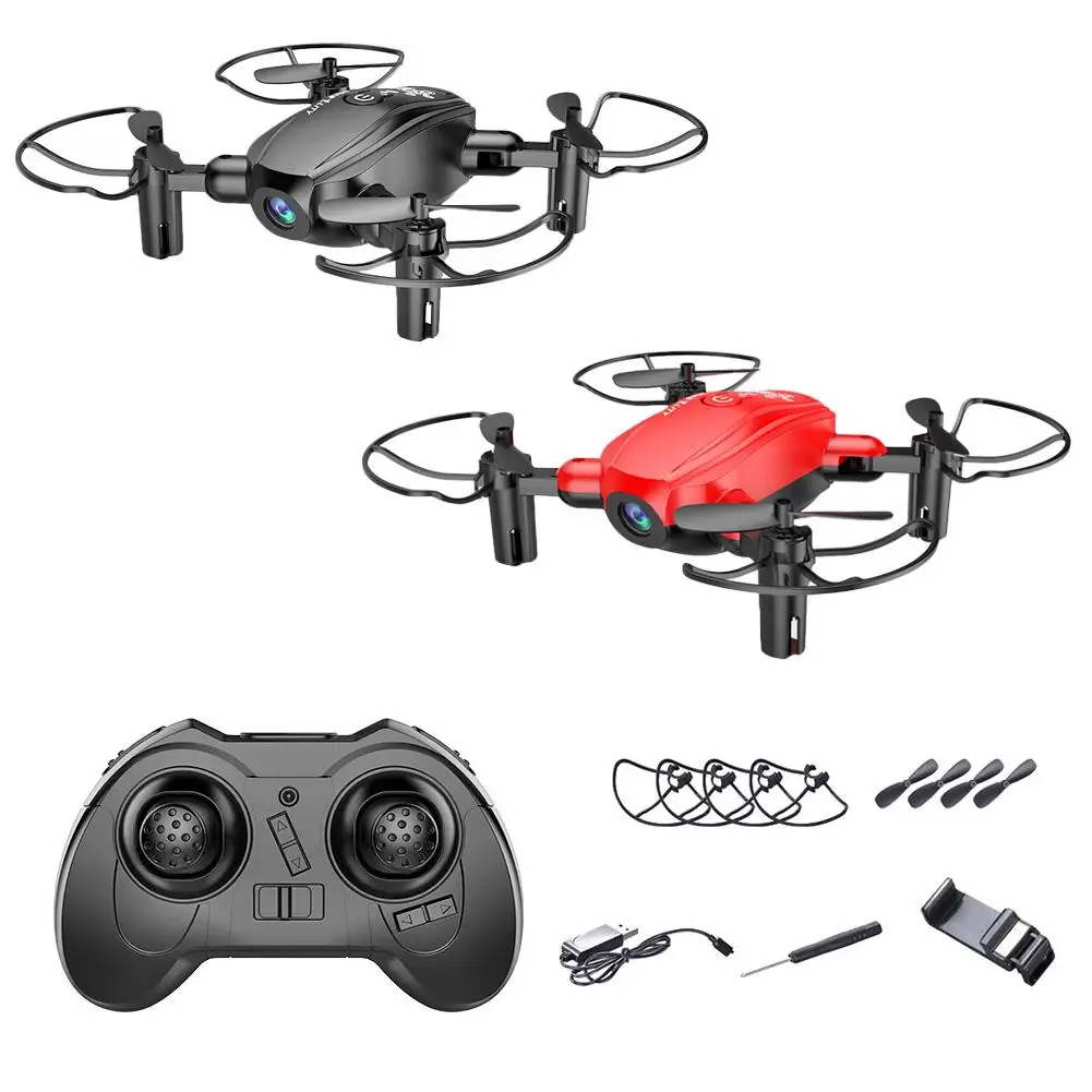 

Mini Foldable Self-timer Portable Remote Control Drone Toy FPV Pocket Four-axis Aircraft With Camera HD WIFI Remote Control Toy